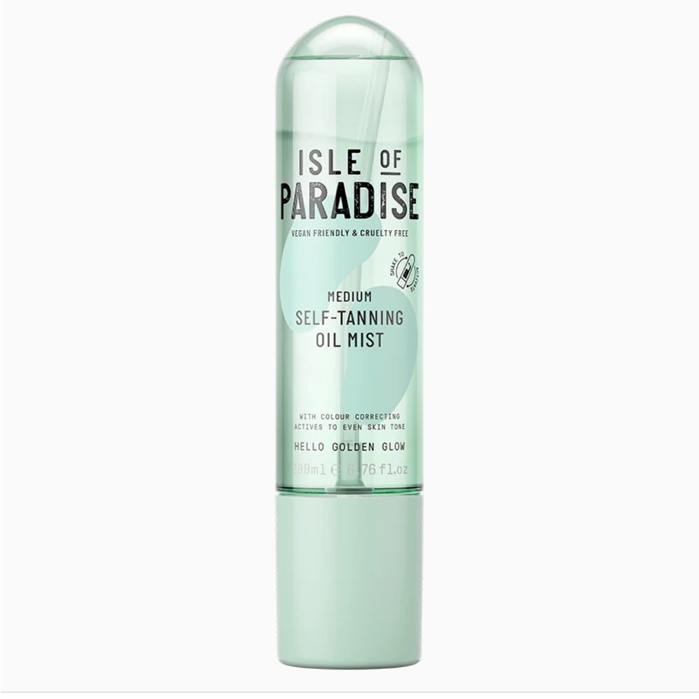 ISLE OF PARADISE - Self Tanning Oil Mist - Medium